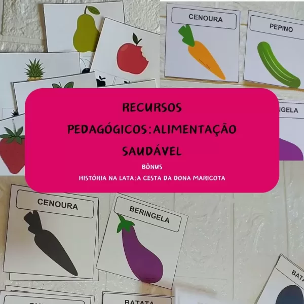 Recursos Pedagógicos: Alimentação Saudável.