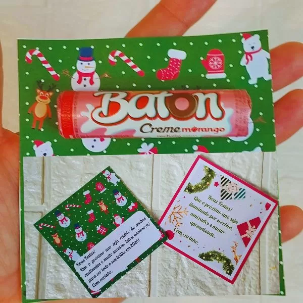 Cartão de Natal Especial para Alunos!