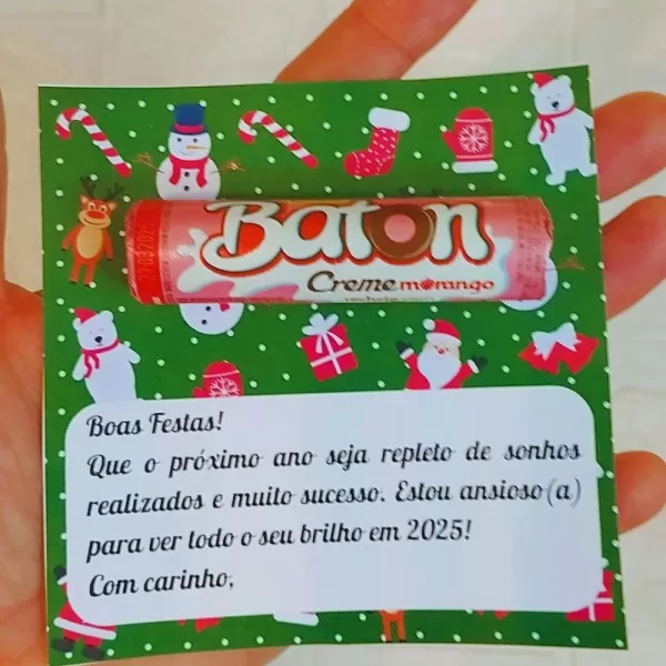 Cartão de Natal Especial para Alunos!