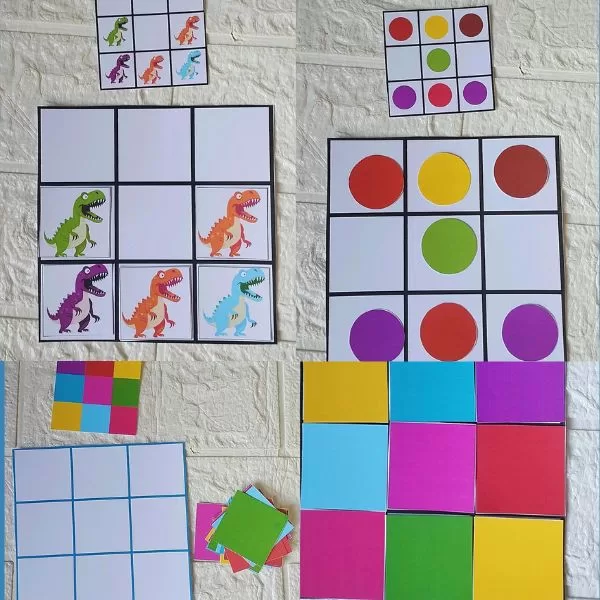 Jogo das Cores Inteligentes: Kit com 72 Cartões