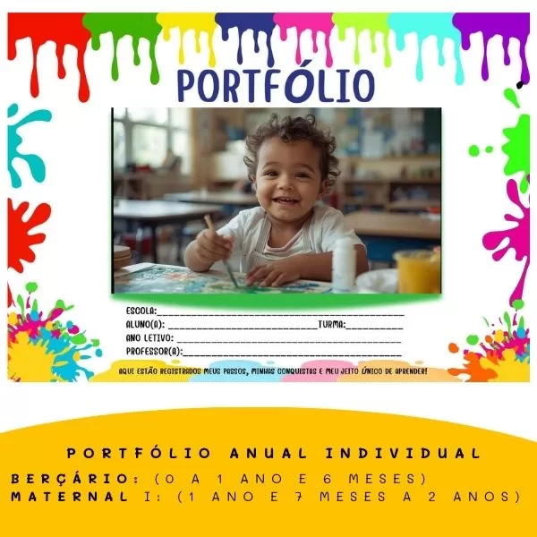 PORTFÓLIO ANUAL INDIVIDUAL – BERÇÁRIO E MATERNAL 1