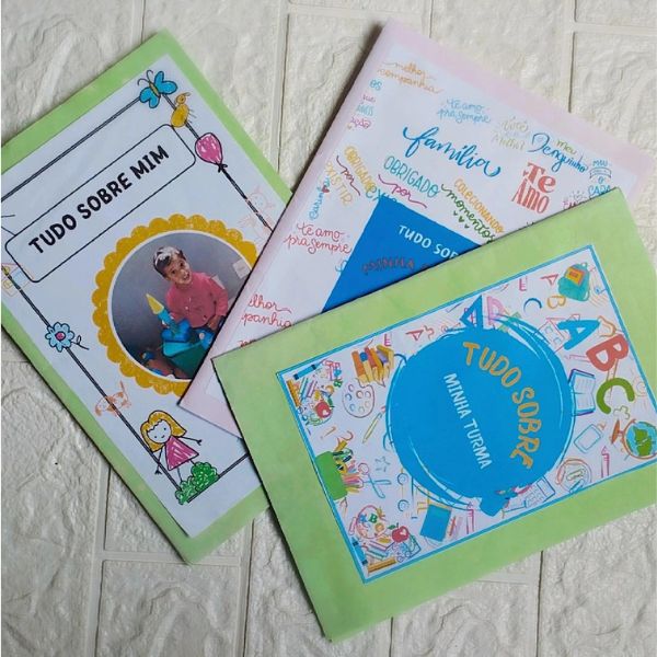 KIT PROJETO IDENTIDADE COMPLETO: Tudo Sobre Mim + Tudo Sobre Minha Família +Tudo sobre  Minha Turma